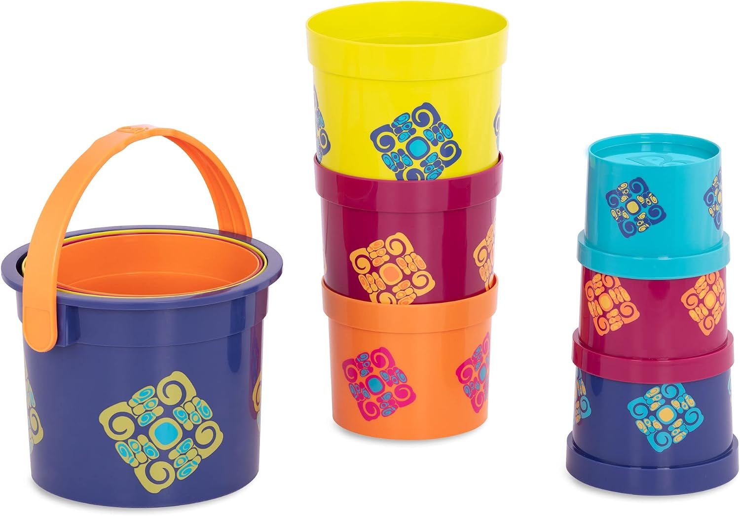B. Toys - Stackable Buckets