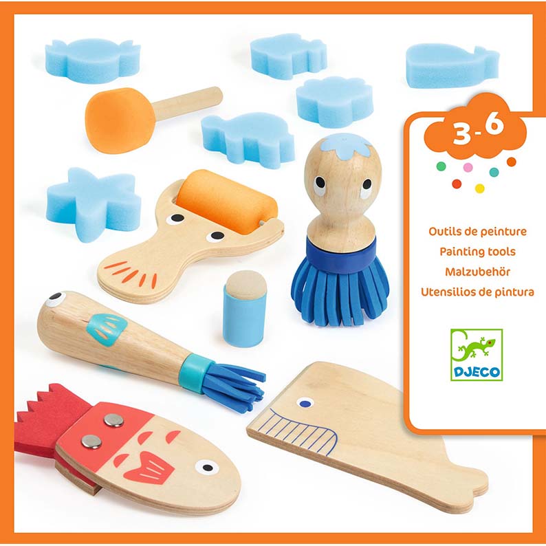 Unique tools for painting
