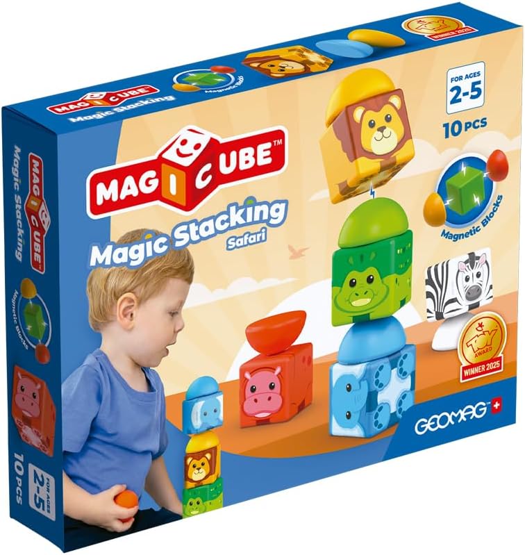 305 Geomag Magicube Blocks Stacking Safari 10