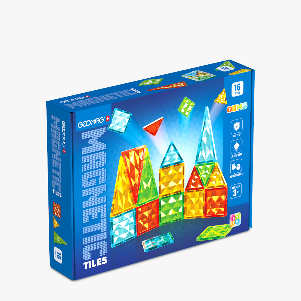 Magnetic Tiles Gems 16