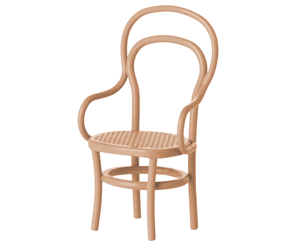 Sedia vintage, Topo - Rosa scuro