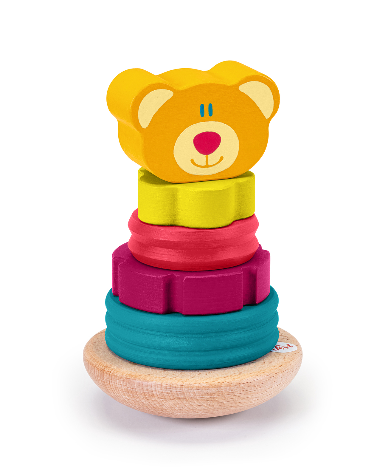 Impilabile tattile magnet.Orso