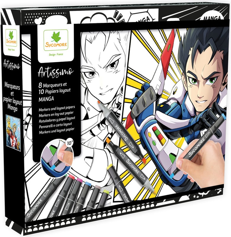 Sycomore - Pennarelli e Fogli Manga